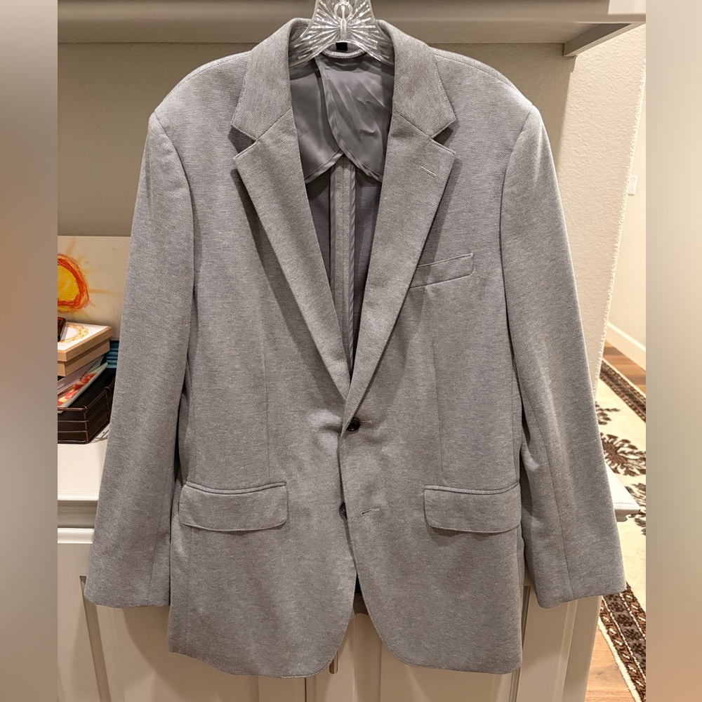 Bonobos grey/silver blazer slim medium